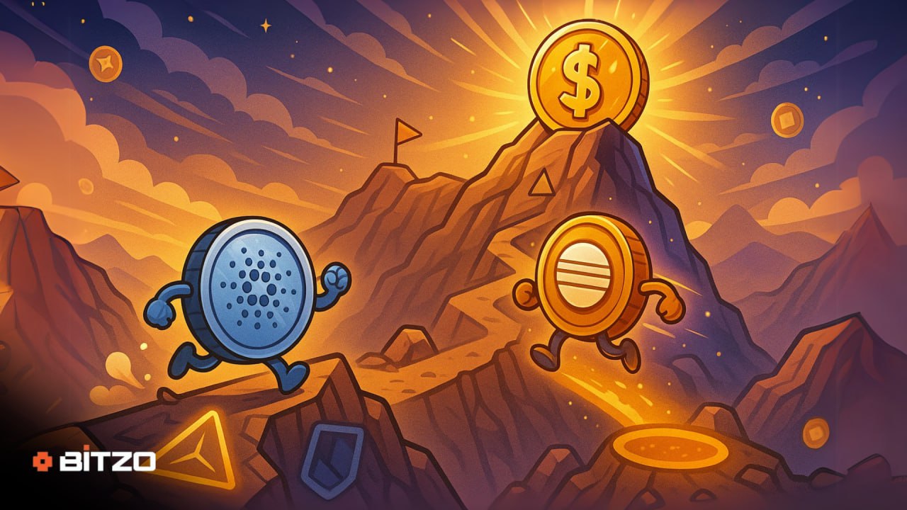 Cardano Sets A Bullish Triangle And Jupiter Settles In A Golden Entry Zone – Who Will Make $1 First, ADA Or JUP?